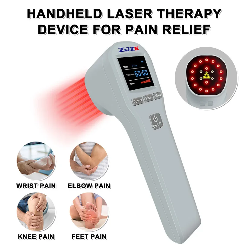 

880mW 650nm 808nm Class Iv Laser Therapy for Tennis Elbow Frozen Shoulder Rehabilitation Pain Relief Wound Healing Tissue Repair