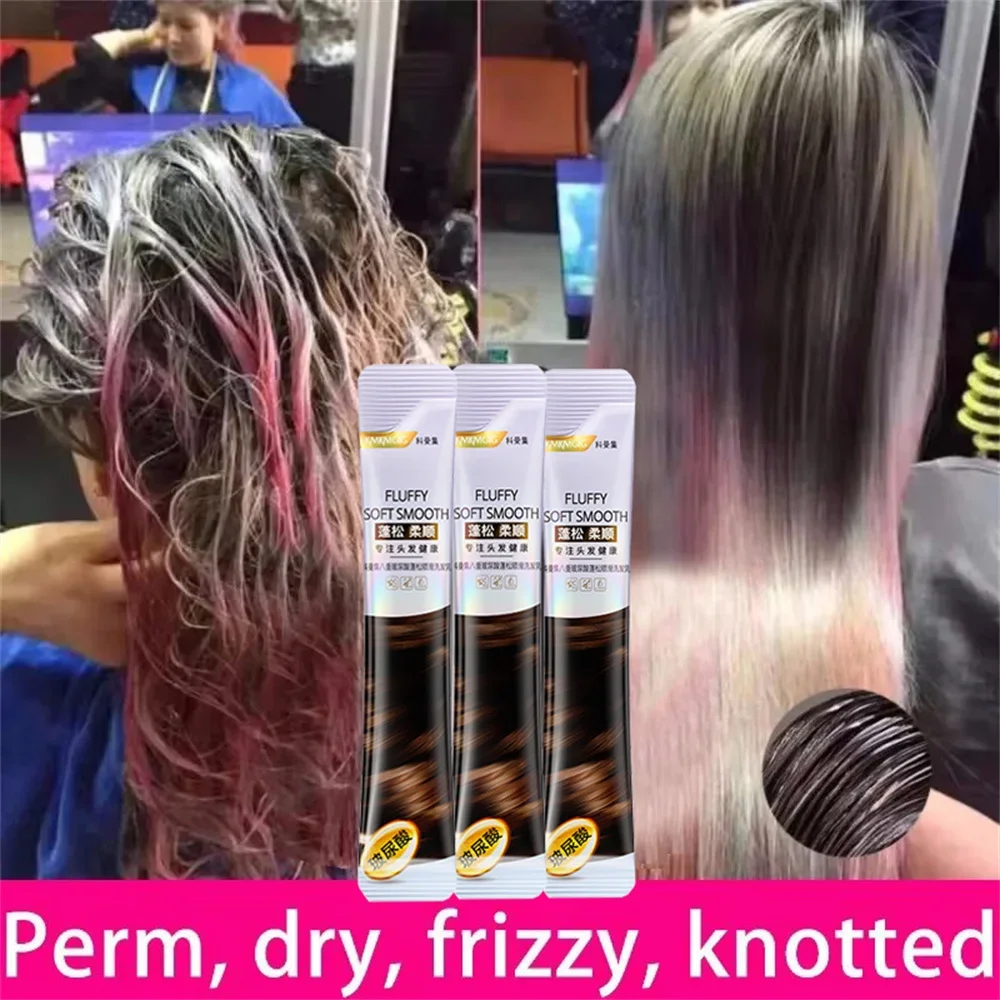 Máscara de cabelo de queratina mágica 5 segundos reparação danos frizzy macio suave brilhante cabelo hidratação profunda tratamento de cabelo reparação máscara de cuidados com o cabelo