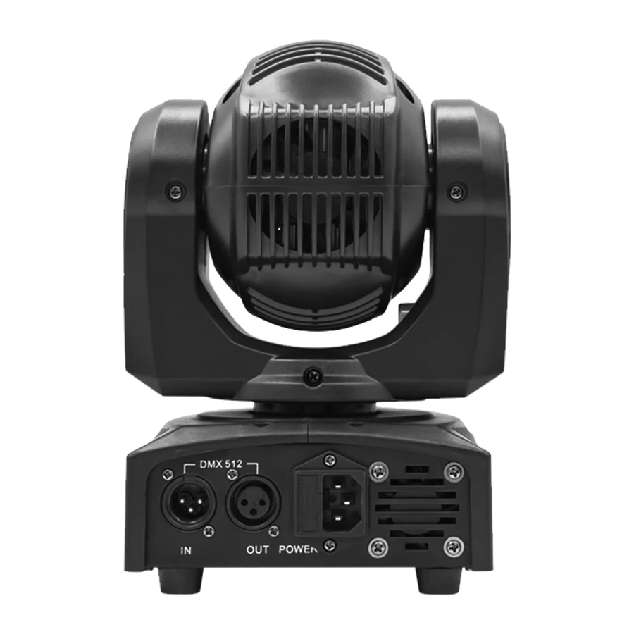 Imagem -03 - Rgbw Moving Head Beam Lamp em 60w Dmx512 Controlador dj Lamp Natal Ktv Bar Disco Equipamento de Iluminação Profissional Stage