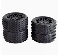 4Pcs 85mm Tires Wheel Tyre for Wltoys 144001 124019 104001 RC Car Upgrade Parts 1/10 1/12 1/14 Scale Off Road Buggy
