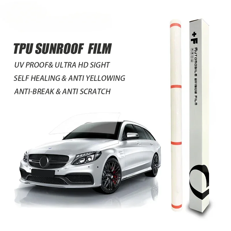 Nano Ceramic High Hydrophobic UV Proof TPU Front Windshield Film Car Window Glass Safety Film PPF Protection Film