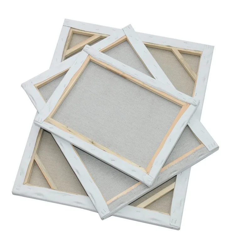 acrylic frame blank drawing board wooden frame hand painted painting material wood solid wood