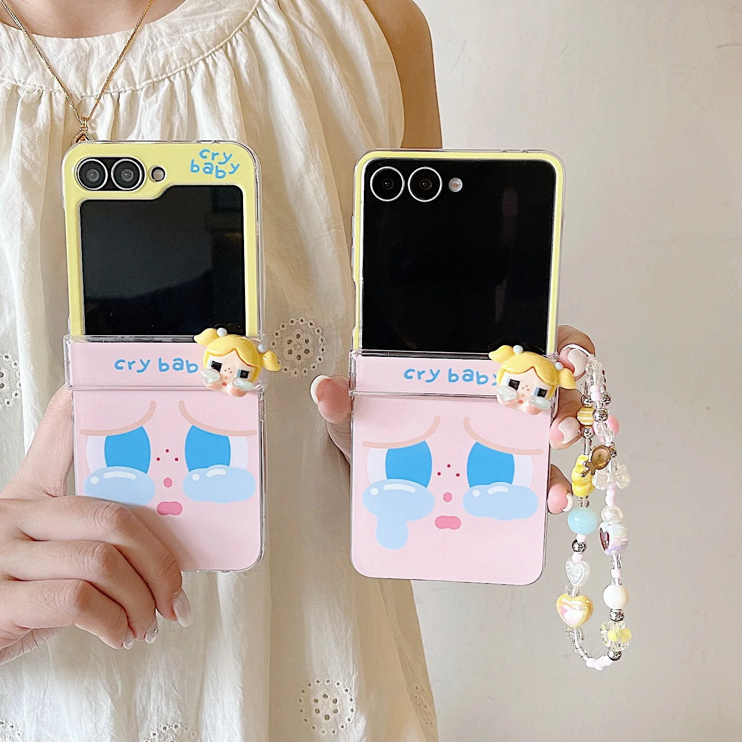 

810A11 Phone Case For Samsung Galaxy Z Flip 7 6 5 4 Protective Back Cover For ZFlip5 ZFlip6 ZFlip7 Case Shell