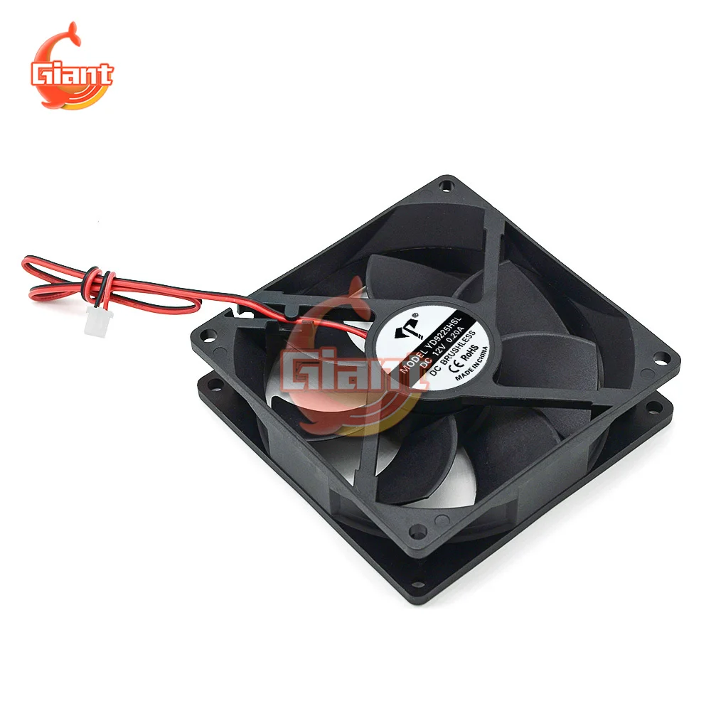 92mm 9225 Computer Case Cooling Fan 92x92x25mm DC 5V 12V 24V 2 PIN PC CPU Cooler Fan 90mm 9cm