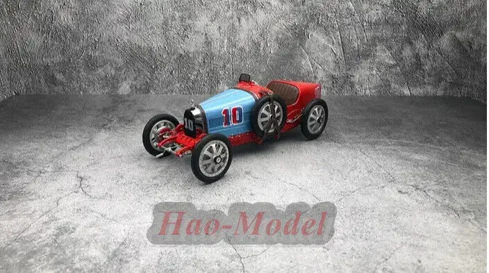 

CMC 1/18 For Bugatti T35 #10 1924 Car Model Alloy Kids Toys Boys Birthday Gifts Simulation Hobby Display Collection Red blue