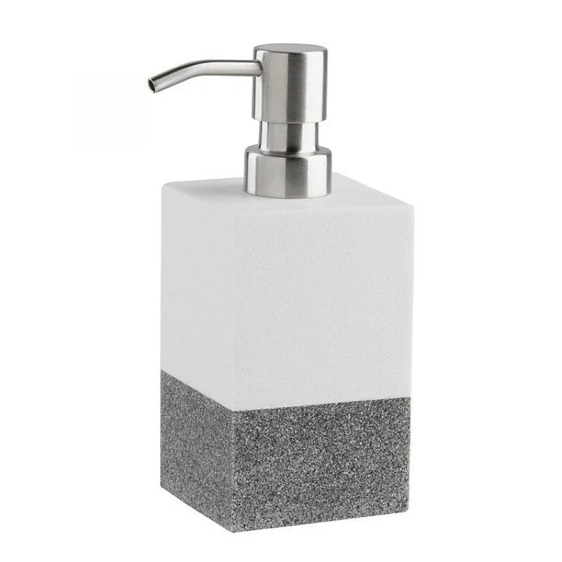 Simple resin sand stone bathroom wash four-piece set bathroom supplies both toilet storage cleaning set