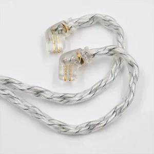 KZ Headphones 8 Nucleus Silver Hybrid Blue Cable 784 Nuclei Bladed Black Cable Update 2Pin 3.5mm Plug Heaet Kz ZSN ZS10 Pro 10 Main Sales Cable Fone Kz - №10