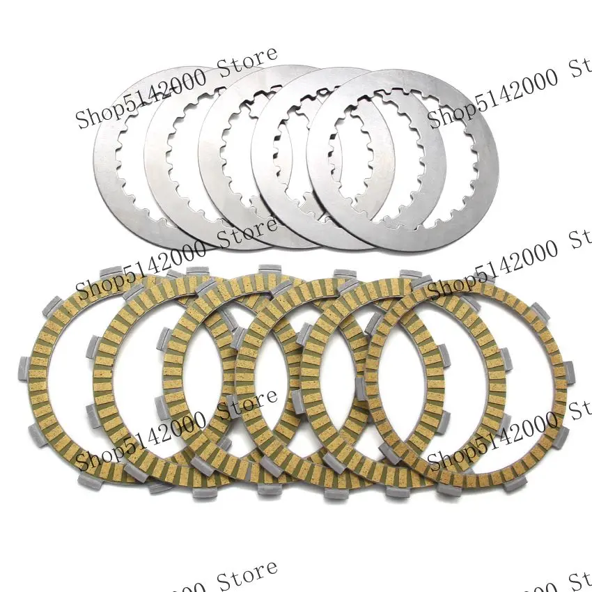 Clutch Friction Disc Plate For Honda CRM125R NSR125F NSR125R NSR125RR  OEM:22201-ML4-610 5  22202-ML4-611 1  22321-KR1-760 5 1.5