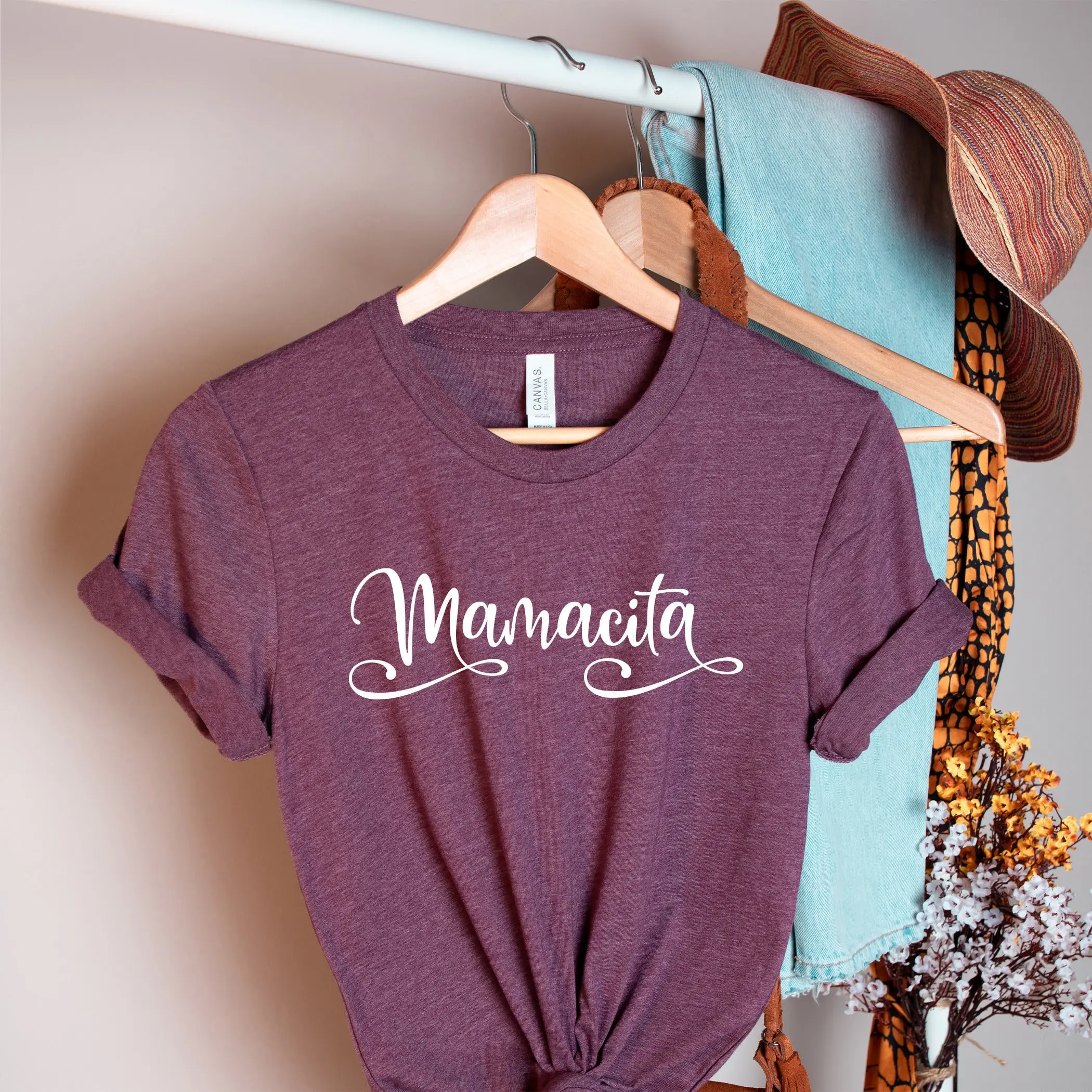 Mamacita T Shirt Baby Shower Funny Mom Mama Mother's Day Personalized s