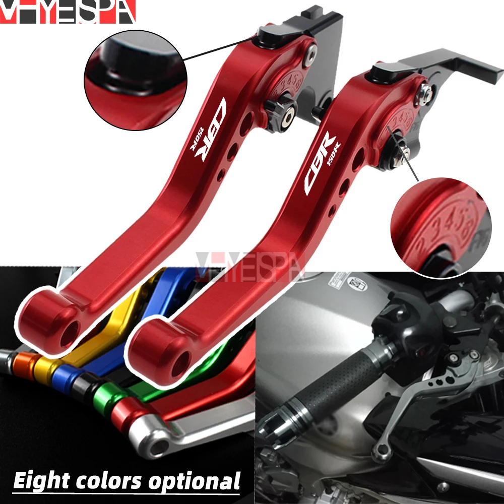 

Motorcycle Adjustable Handles Lever Short Brake Clutch Levers For Honda CBR150R 2004-2012