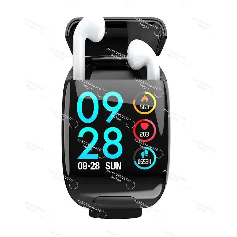 Newest arrival 2 in 1 wireless  smart watch with earbuds ear buds headset smart bracelet tws earphones smartwatch earbuds G36