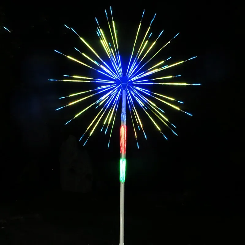 LED Fireworks Light Christmas Xmas Tree Lamp 3m Height 23 Branches Waterproof IP65 Outdoor Usage Christmas Party Garden Lighting