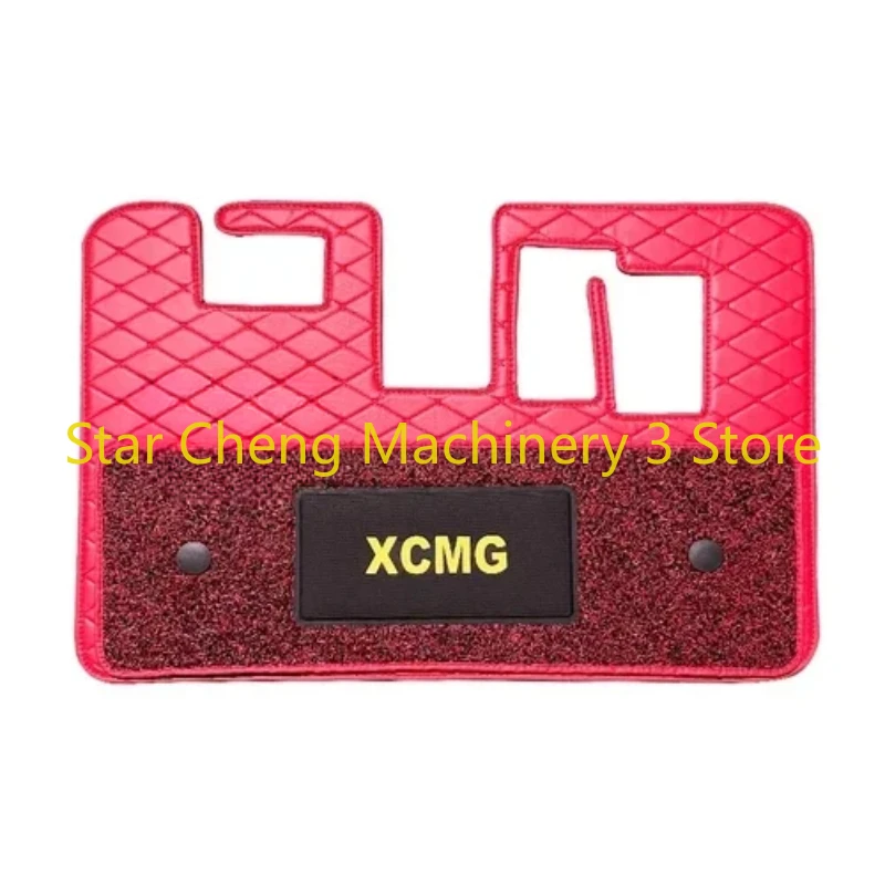 

New Floor Mats XCMG Cab Accessories XE60/75/80/135D/200D/215D/260 High Quality Wheel Excavator Parts Universal Car Floor Mats