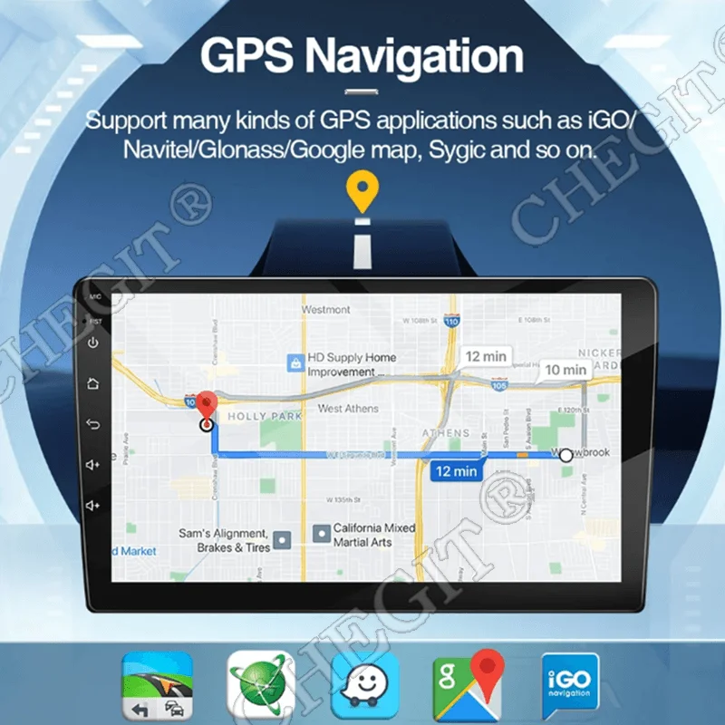 2Din أندرويد 13 7/9/10 ''لاسلكي Carplay راديو عالمي 64G BT راديو السيارة الوسائط المتعددة ستيريو لتويوتا هيونداي كيا فولكس فاجن