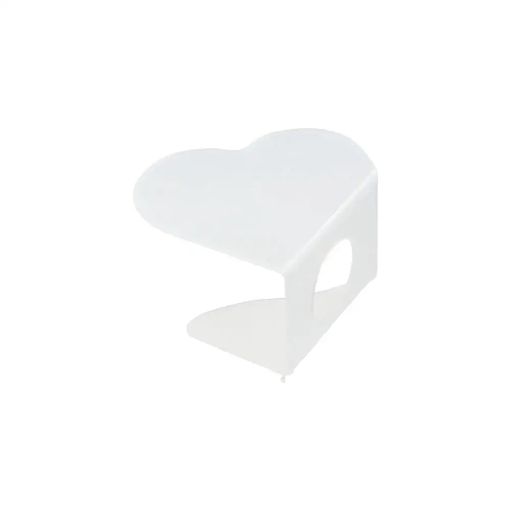Multi-purpose Acrylic Transparent Palette Portable Handheld Paint Palette Heart-shaped Reusable Foundation Mixing Palette Men