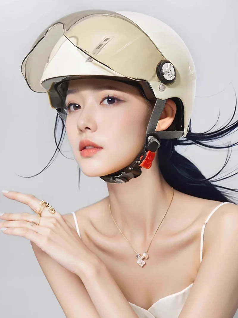 

Unisex Electric Bicycle & Motorcycle Helmets for Riding | 3C Certified