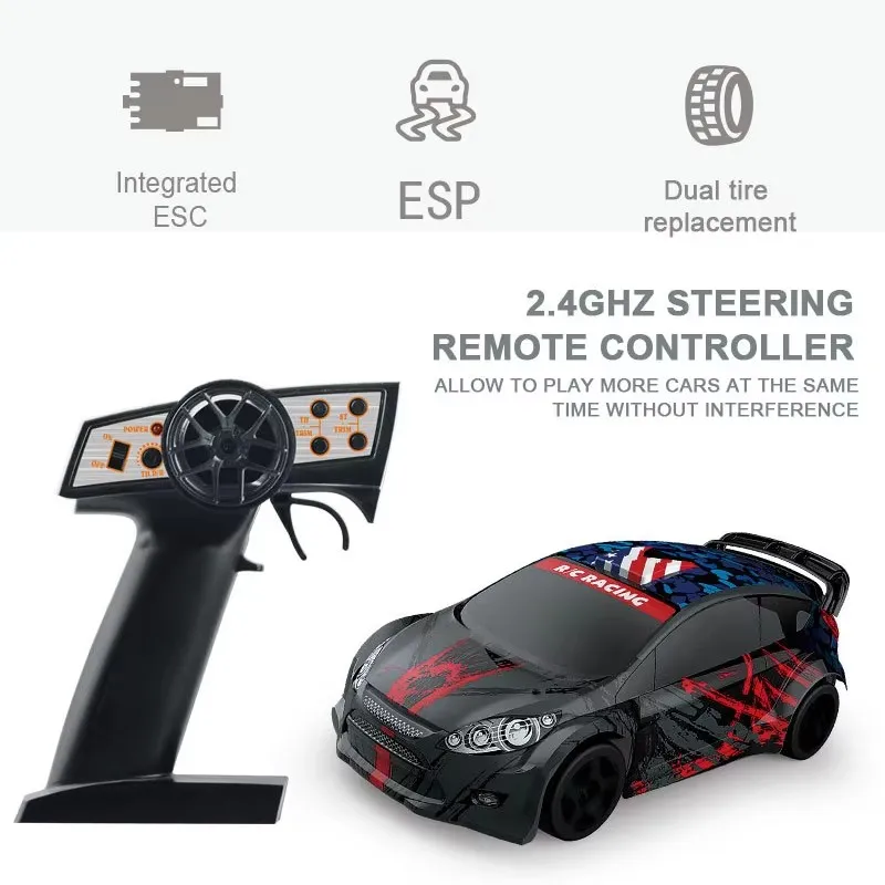 WiFi RC Racing 720P Camera WiFi FPV Video Remote Drift Stunt Car 1/24 Full Proportional Off-Road Truck RTR With Gyroscope