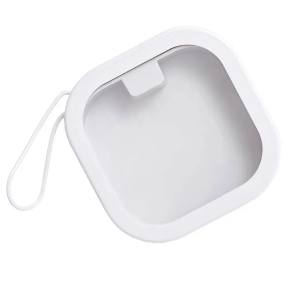 

Styling Hair Band Storage Box Organizer for Vanity Scrunchies White Abs Ties Holder