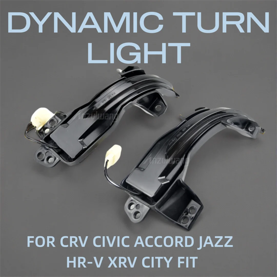 

Dynamic LED Turn Signal Lamp Fit For Honda Accord Sedan/Coupe 2013 2014 2015 2016 2017