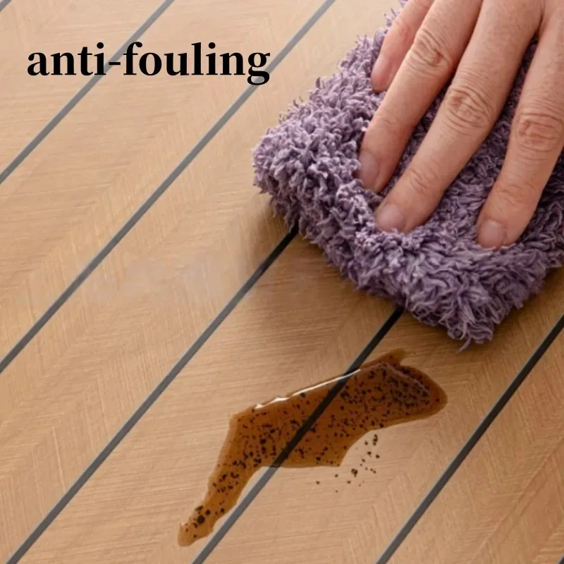 Tapeta imitująca drewno z płaskim wzorem, samoprzylepna, gruba pianka, naklejki ścienne do dekoracji sypialni, kawiarni.