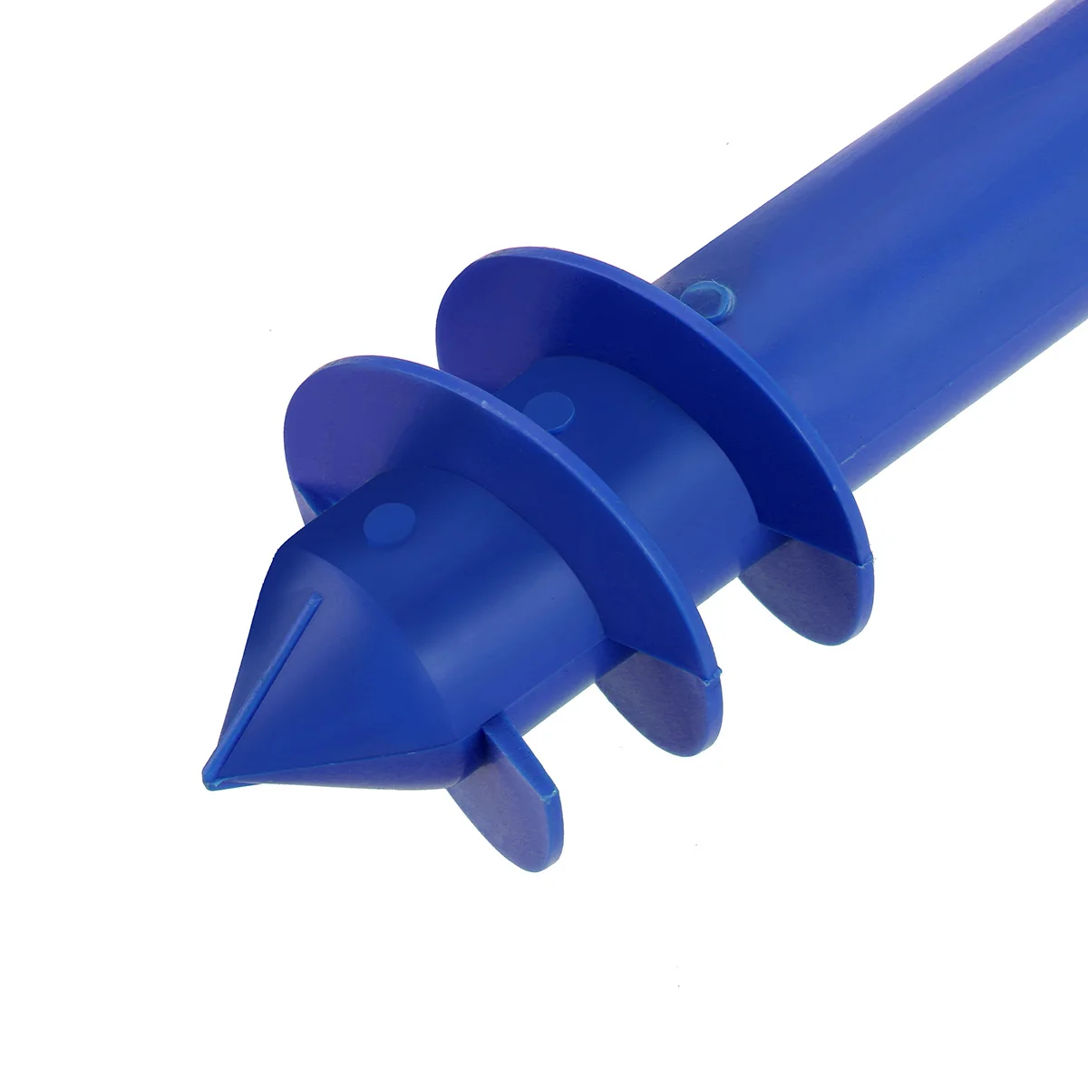 

Sand Anchor Umbrella Plastic Blue Beach Drill Easy Screw-in Stabilizer Holds Umbrellas Firm Against Wind
