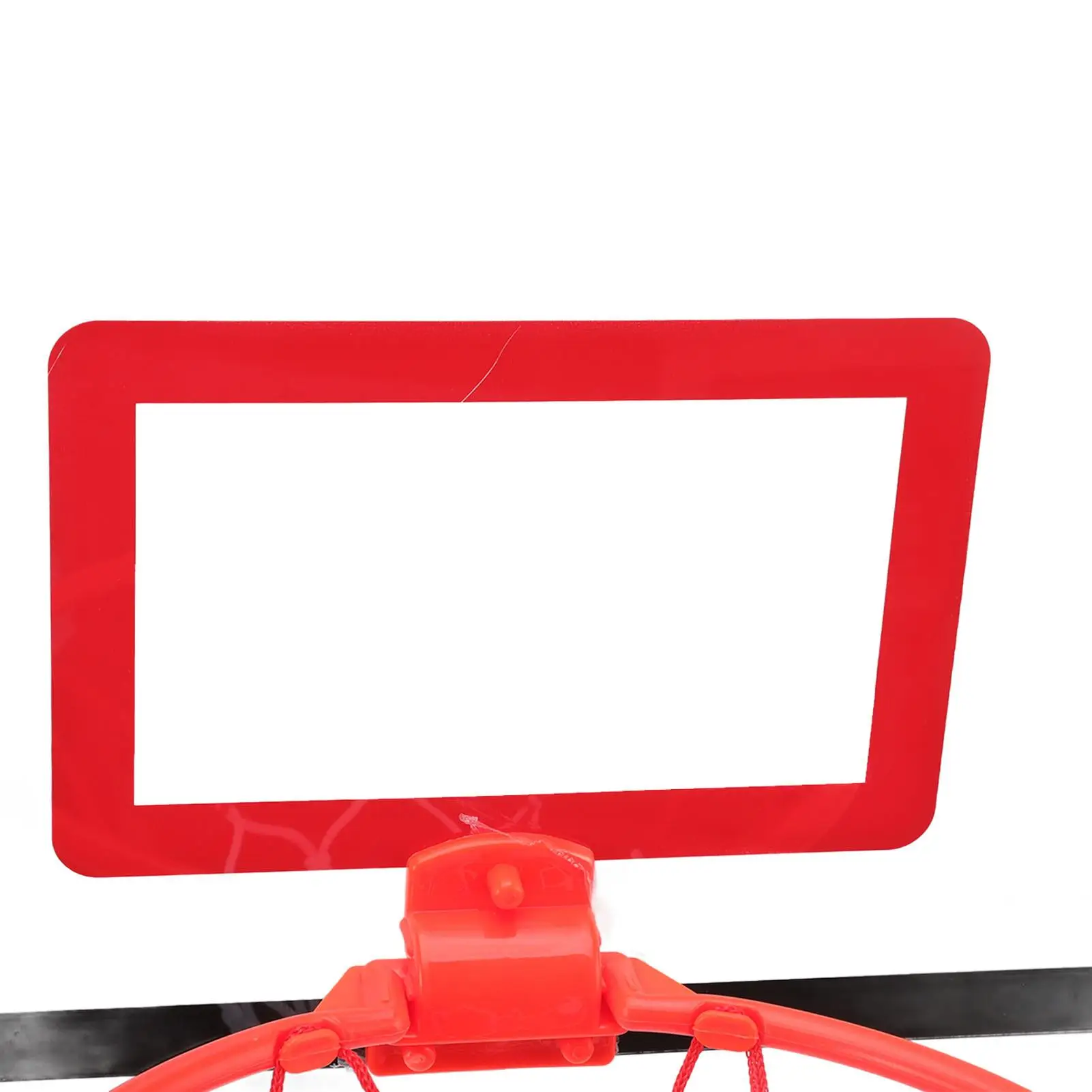 Mini Basketball Hoop Set Wall Mount Bounce Design Red Black Indoor Family Fun Basketball Toy for Kids and Parents