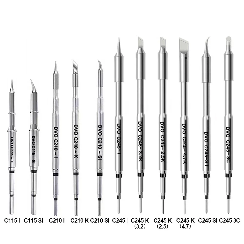 C210 C245 C115 Lötkolben Spitze Heizkern Kompatibel Sugon Aixun Lötstation Griff für Smartphone Reparatur Werkzeug