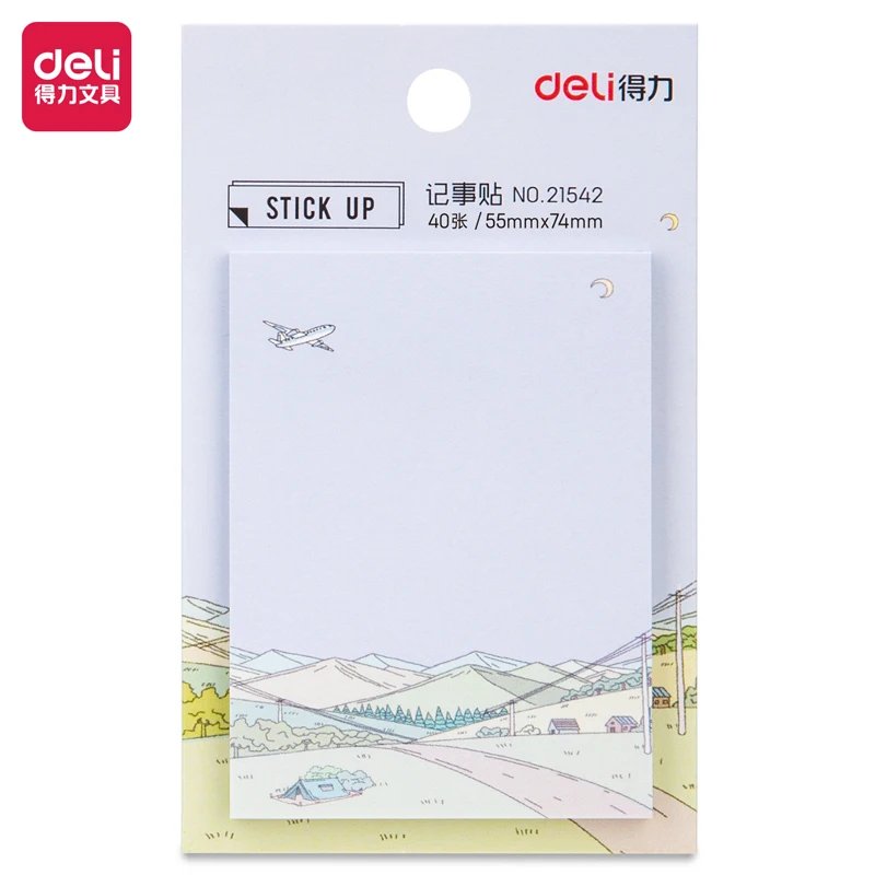 

Cute Self-Adhesive Memo Pad Notepad Kawaii Sticky Note Pad Office Supplies Stationery Bookmark Planner Stickers School Supplies