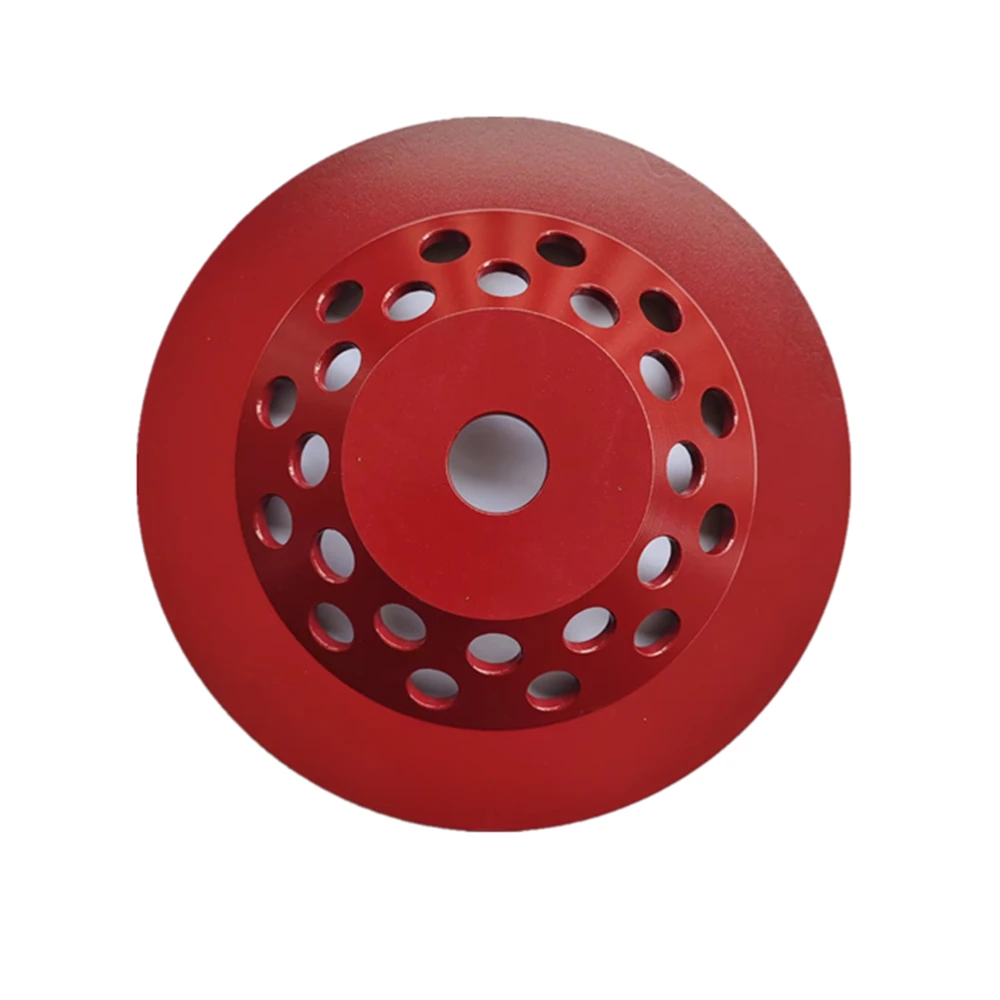 GD106 Diameter 180mm Turbo Type Diamond Grinding Cup Wheel 7 Inch Hilti Concrete Grinding Disc with 24 Metal Bond Segments