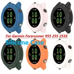 Silicone Case For Garmin Forerunner 255 255S/Forerunner 955 Smart Watch Bumper Screen protector Smart watches accessories