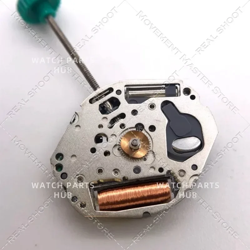 Movimiento japonés TMI 3D44, movimiento de cuarzo 3D44, accesorios de reloj de 2 manos, nuevo