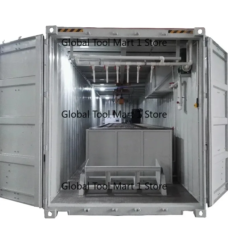 【2026】High Productivity 5 Ton Industrial Ice Maker Competitive Price Block Ice Machine For Port Compressor Engine Gear M
