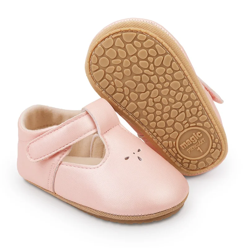 Baby Girls Toddler Shoes Non-Slip Soft Bottom Children Kids Fashion Comfortable First Walkers