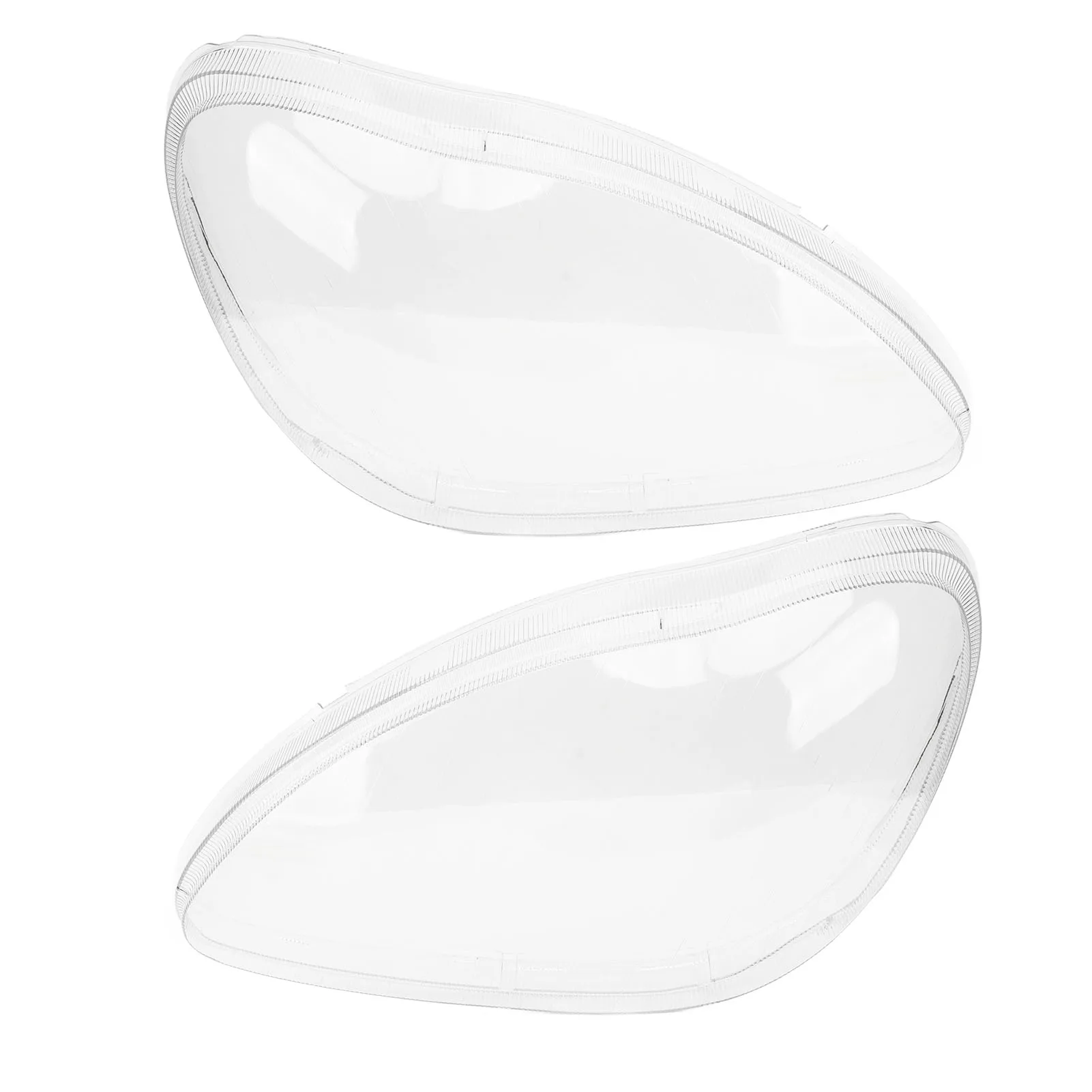 

1 Pair Transparent Headlamp Lens Cover for Benz W220 S600/S500/S350 - Left & Right Front Replacement