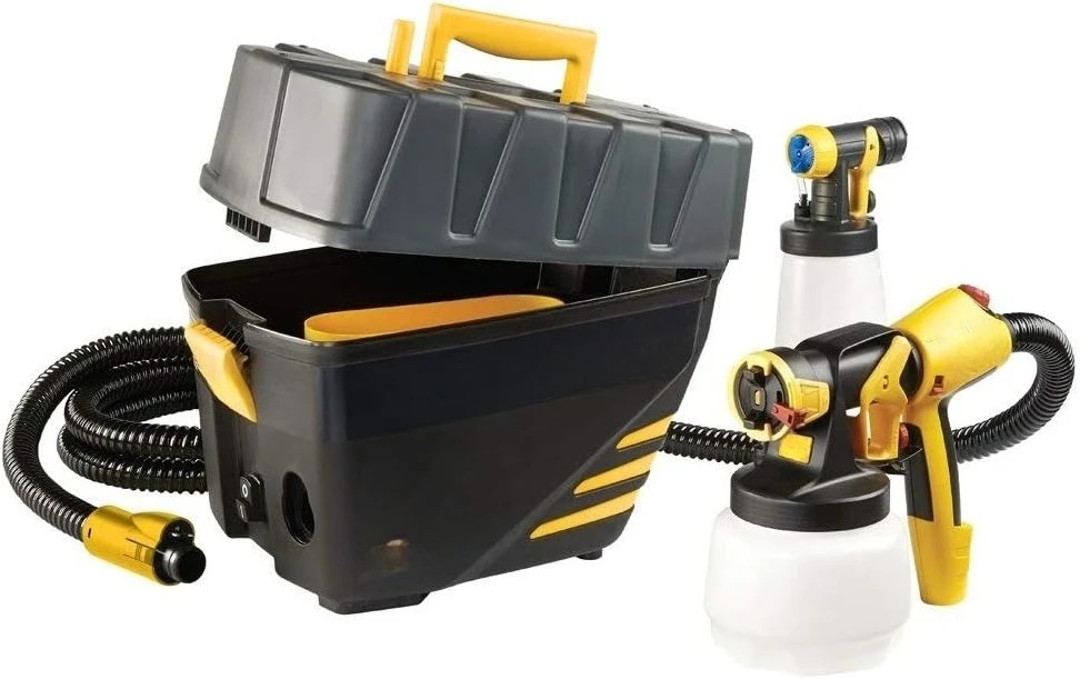 

0529021 890 Stationary HVLP Paint Sprayer, Sprays Unthinned Latex, Includes Two Nozzles, Nozzle and Detail Finish Nozzle,New