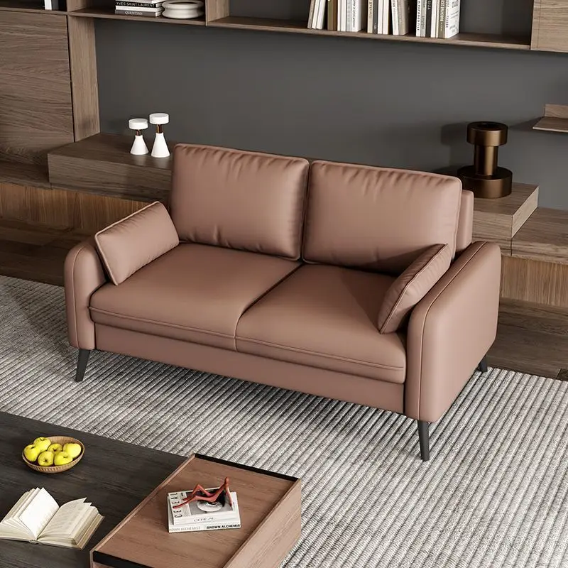 

Modern simple cat scratching office sofa, guest rental house sofa