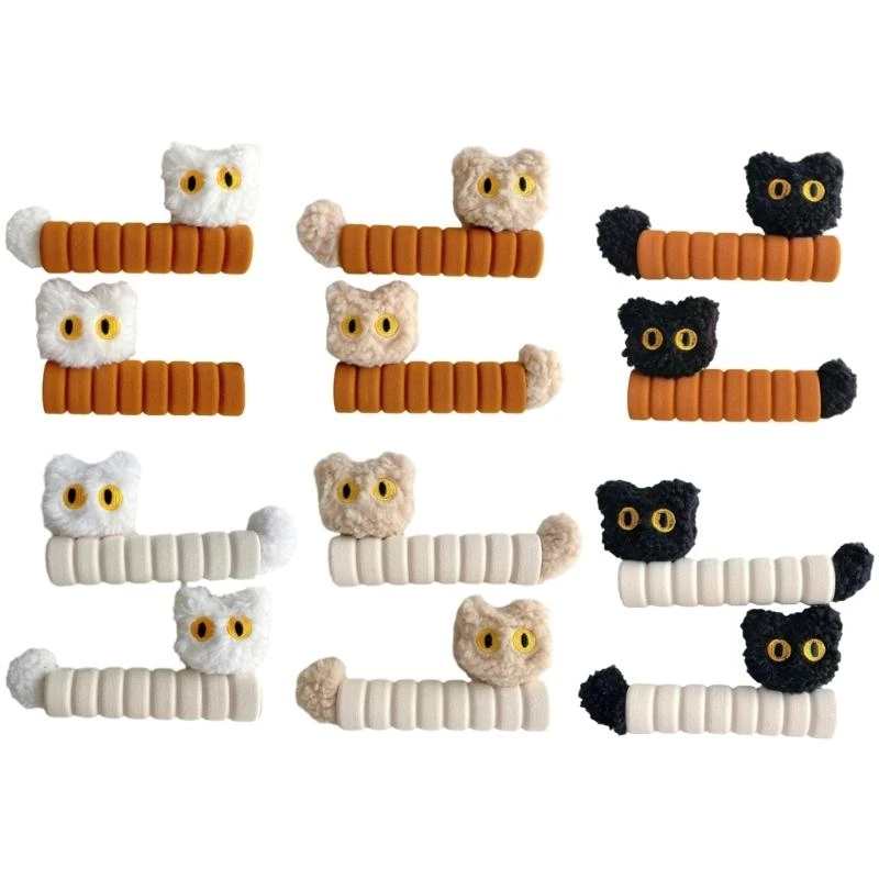 J15U غطاء حماية جميل لمقبض الباب للأطفال الصغار، قفازات لمقبض الباب