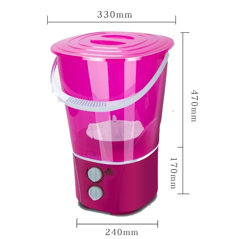 Energy-Saving Washing Machine Easy Classification For LazyPeople Small Socks Artifact Mini Bucket Washing Machine