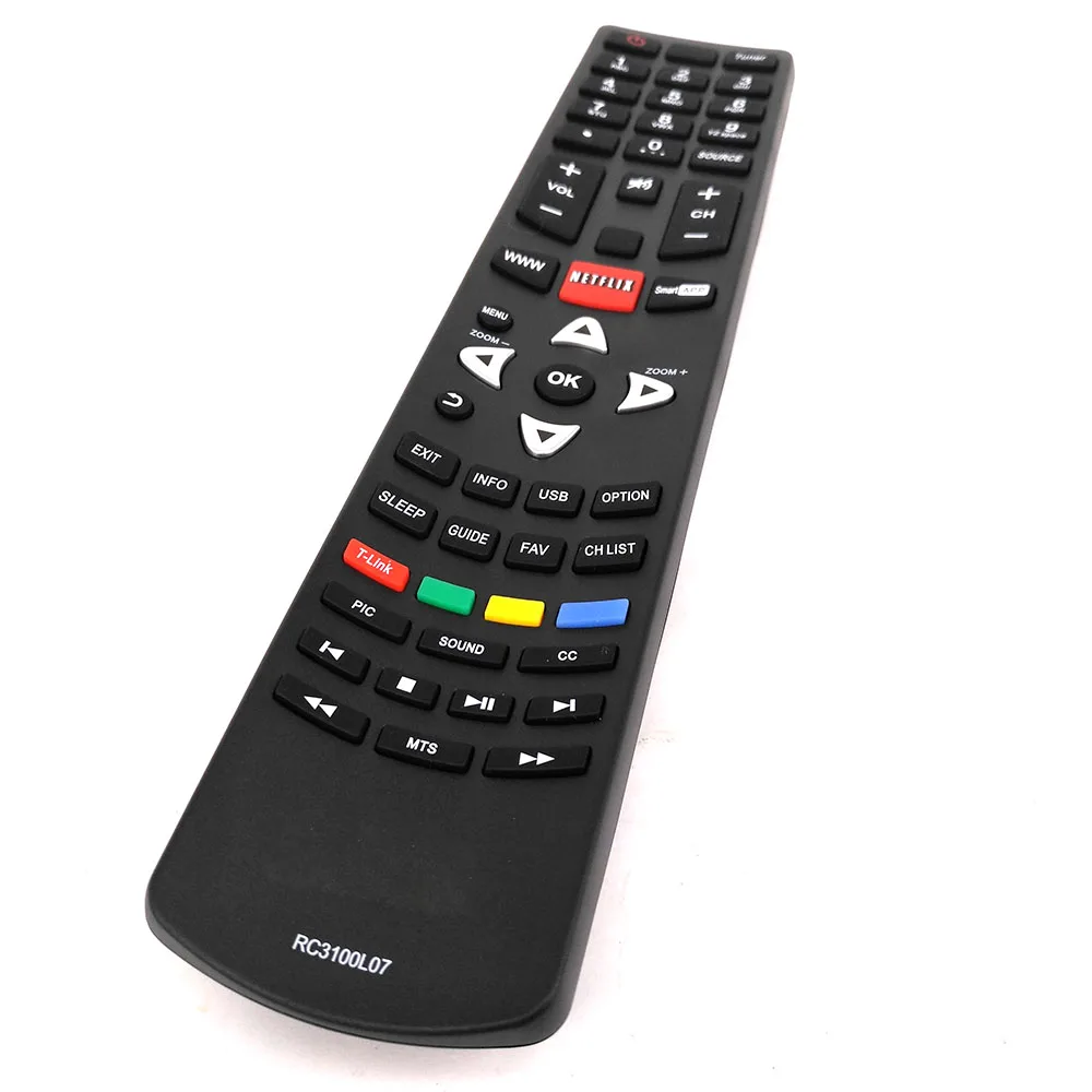 جديد الأصلي RC3100L07 التحكم عن بعد ل TCLLED LCD 3D الذكية التلفزيون مع نيتفليكس Remoto كونترول Fernbedienung