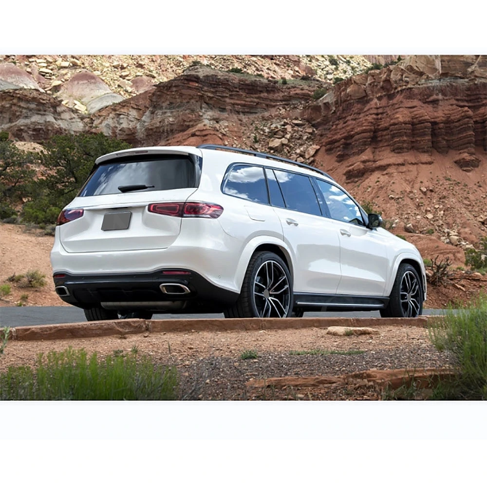 

Rear Bumper Diffuser Lip Flag Spoiler Splitter Exhaust Tips For Mercedes Benz GLS X167 GLS63 AMG 2020+ Anti-crash Accessories