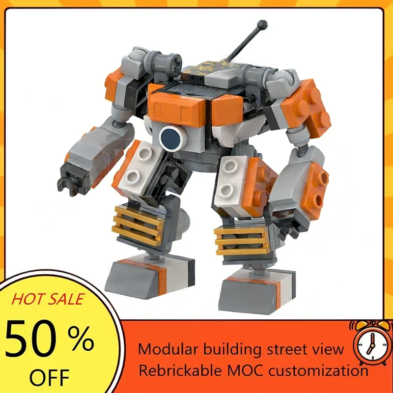 

93PCS Popular Space War Movie Model MOC Building Bricks Battle Mech Modular Technology Gifts Holiday Assemble Children Toy Suit