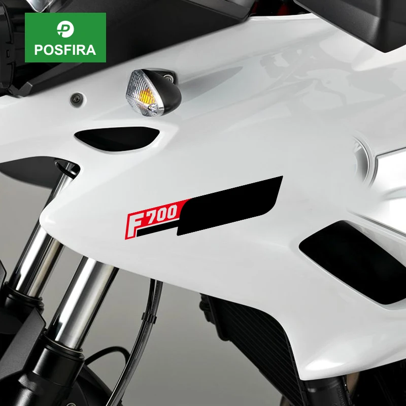 POSFIRA Motorcycle Fairing Sticker Vinyl Decal for BMW F700GS F700 F 700 GS 2012-2018 2017 2016 2015 2014 2013 Accessories