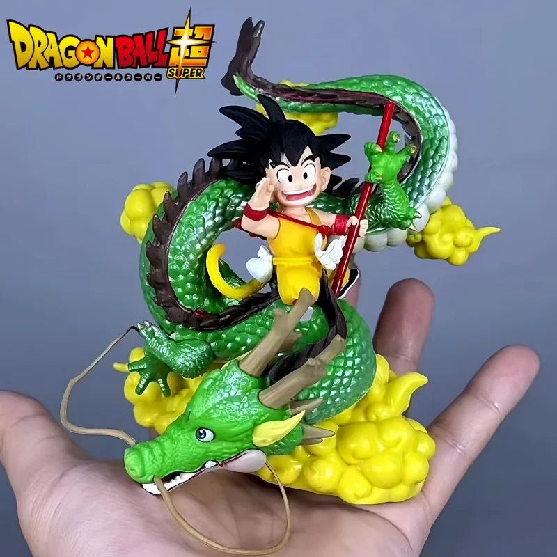 Figura de Anime de Dragon Ball Gk Bye Goku, modelo de muñeca de Pvc, adornos, colección de figuras de Anime, decoración para juguetes de regalo, 14cm