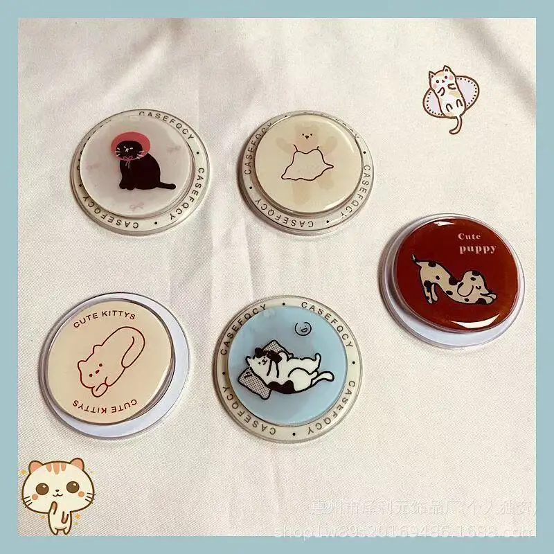 

Магнитная подставка с милым мультяшным рисунком подходит для всех серий телефонов Apple, Samsung и очень любимых всех.