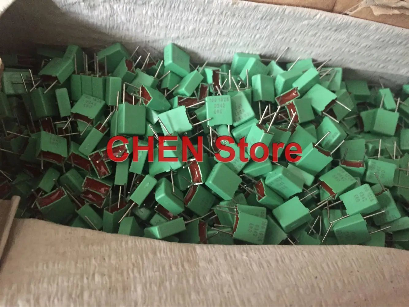 20PCS/50PCS ERO MKT1826 224/100V 10% P5MM green Audio film capacitor ERO1826 0.22uF/100V Copper MKT 1826 220NF 100V 224