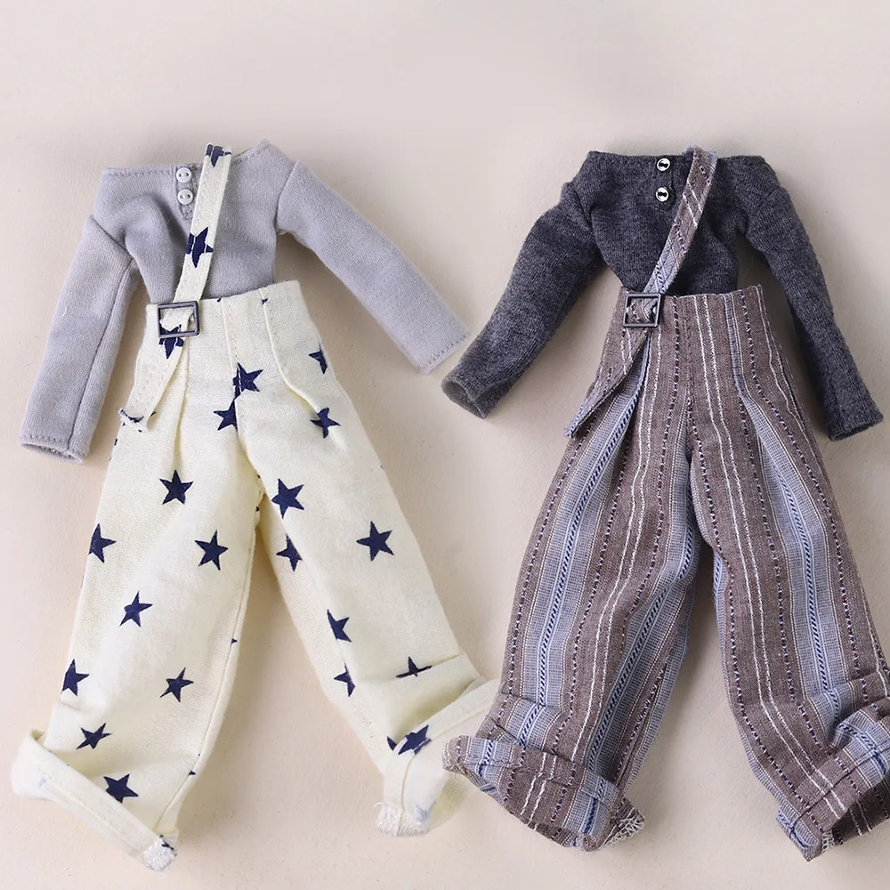 

Модный наряд для куклы ICY DBS Blyth 1/6 BJD Azone Jerry B Jessi, комплект из пяти топов и брюк для кукол