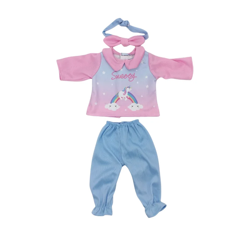 Doll Clothes Sweater Ropa Y Su Hermanita 40 Cm Baby Dolls Clothes Hat Set Child Gift