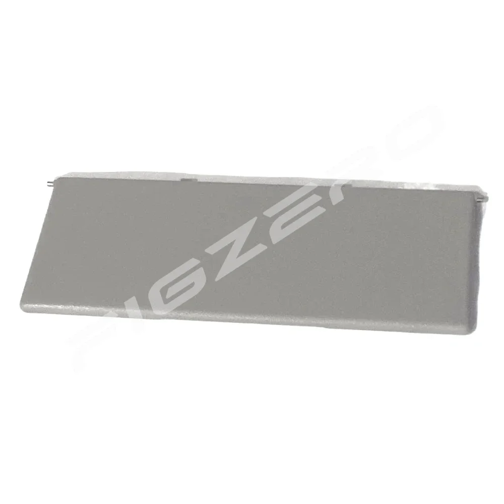 Grey For Renault Kadjar Koleos Sun Visor Makeup Mirror Cover Flip Shade Blind Sunshield With Lamp Cover