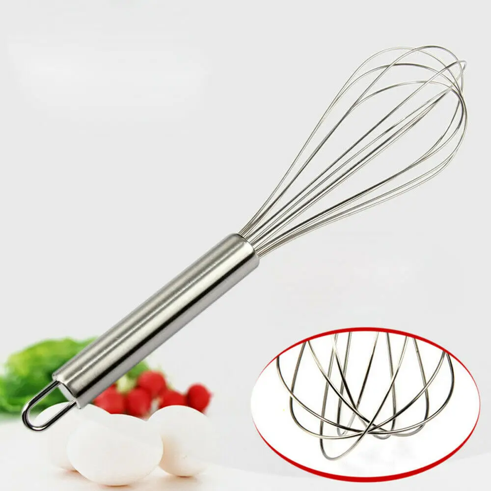 Cake Gadgets Whisk Egg Stirring Kitchen Cooking Tools Egg Beater Handle Mixer