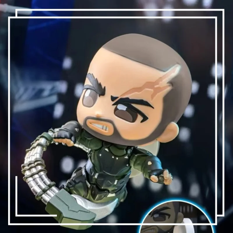 В наличии: HotToys Spider-Man: BRAND NEW DAY COSBI BOBBLE-HEAD Мини-фигурка в слепой коробке, настольное украшение, супергерой Marvel